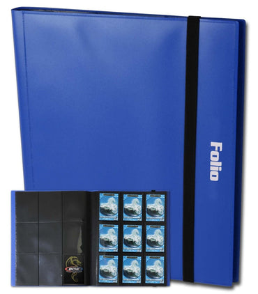 BCW Folio 9 Pocket Binder - Blue