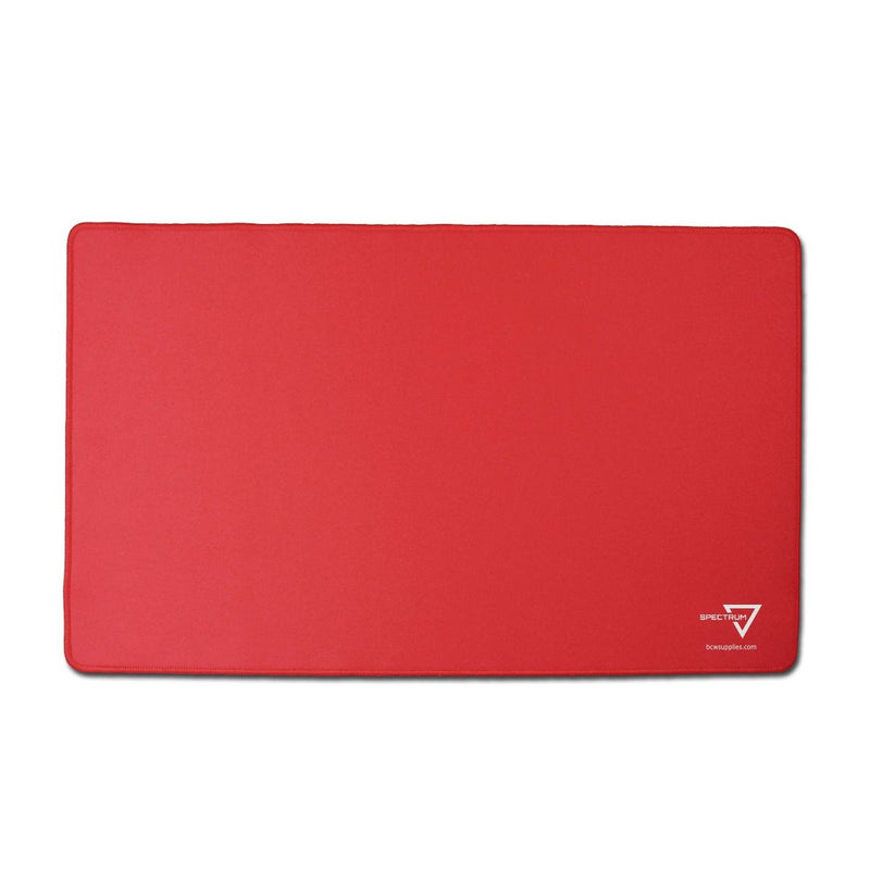 BCW Playmat with Stitched Edging - Red