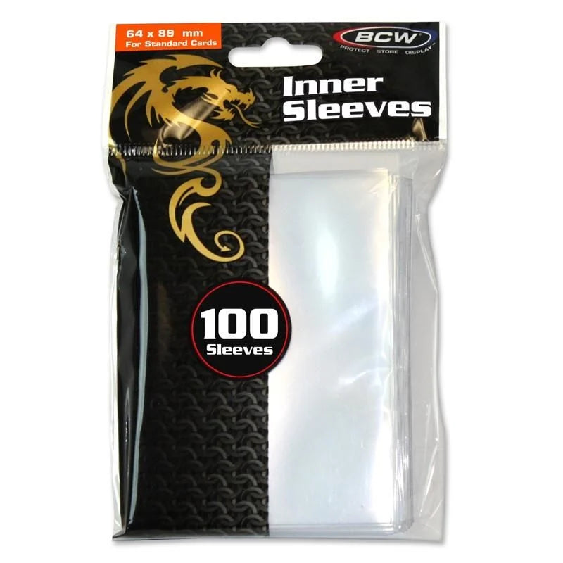BCW Inner Sleeves - Regular Inner Sleeves (100)