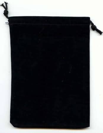 Chessex Dice Bag: Large Black Dice Bag