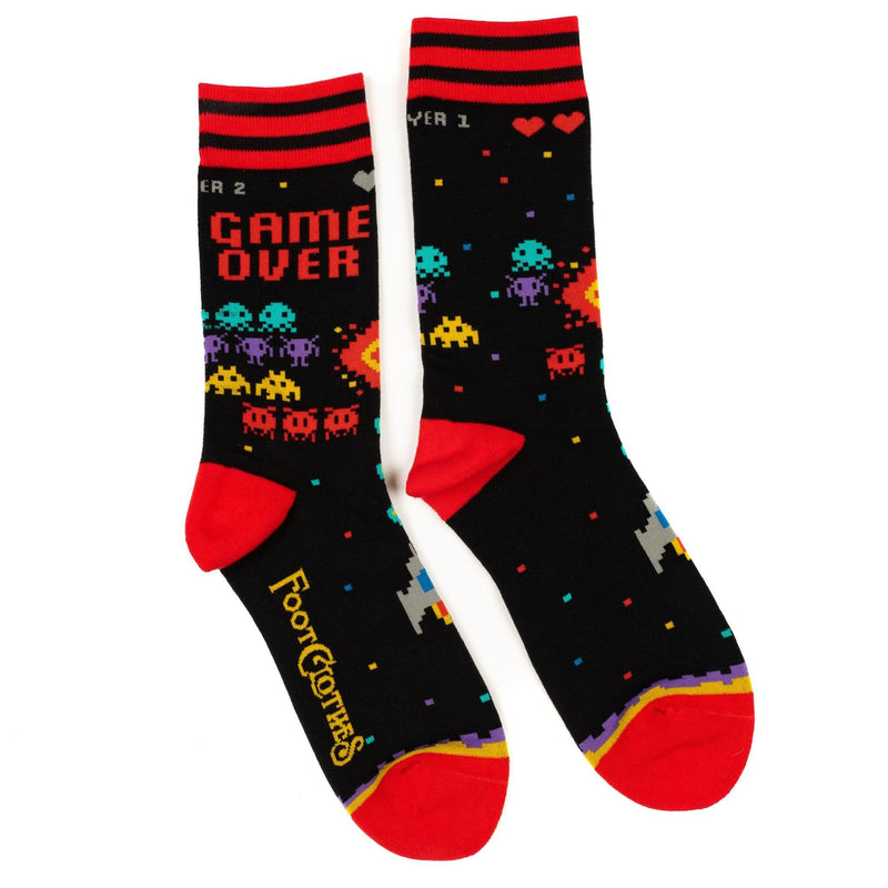 Foot Clothes Socks: 80s Video Game