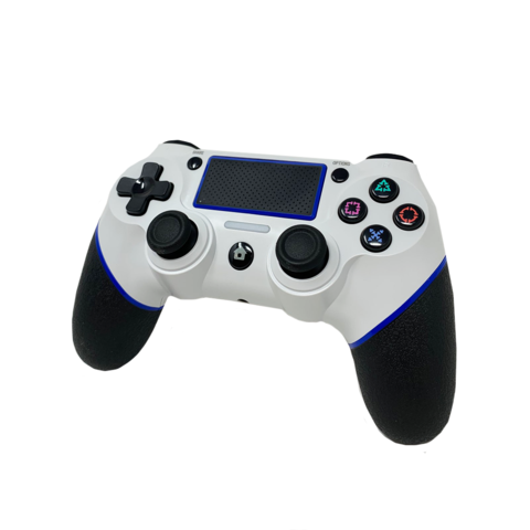Old Skool Playstation 4 Double Shock 4 Wireless Controller - White