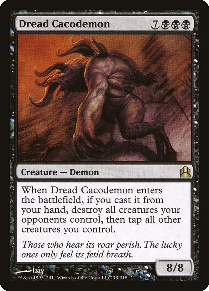 Dread Cacodemon [Commander 2011]