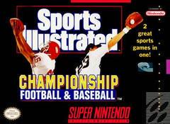 Sports Illustrated Championship Football & Baseball - Super Nintendo