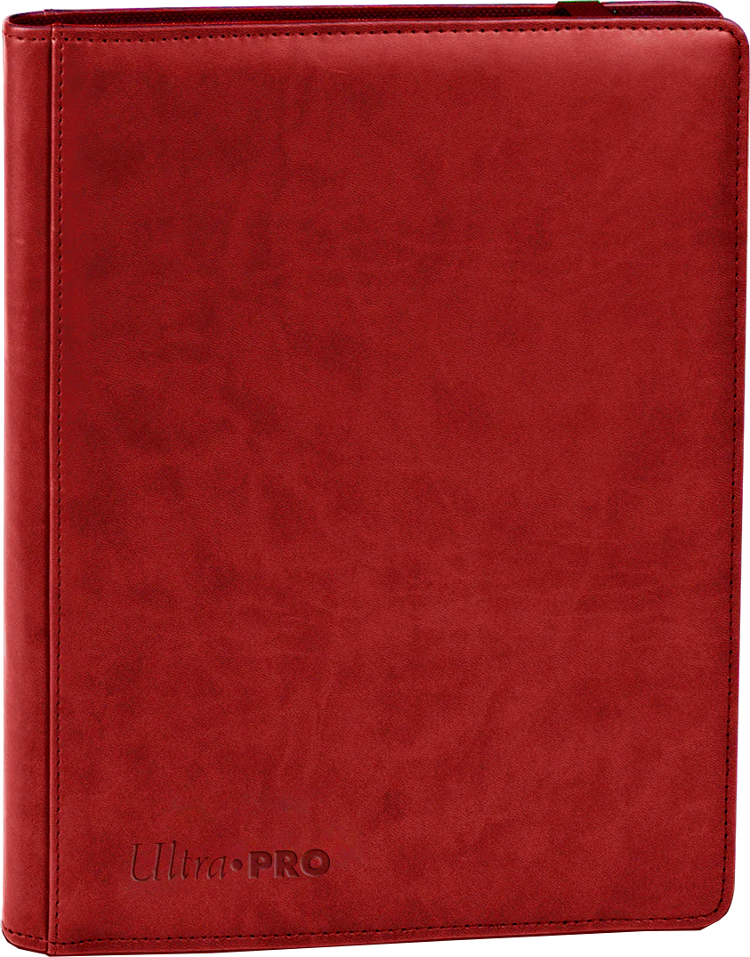 Ultra PRO: 9-Pocket Premium PRO-Binder (Red)