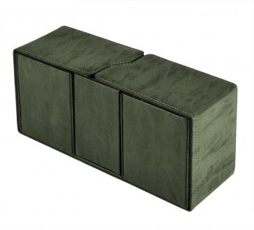 Ultra Pro Deck Box Suede Alcove Vault - Emerald