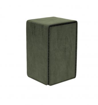 Ultra Pro Deck Box Suede Alcove Tower - Emerald