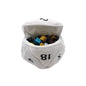 Ultra Pro D20 Plush Dice Pouch - White