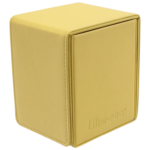 Ultra Pro Alcove Flip Deck Box - Yellow