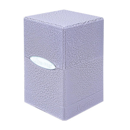 Ultra Pro Satin Tower Deck Box - Ivory Crackle