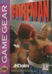 Foreman for Real - Sega Game Gear