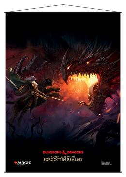 Ultra Pro Wall Scroll - Adventures in the Forgotten Realms: Drizz't