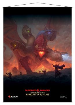 Ultra Pro Wall Scroll - Adventures in the Forgotten Realms: Tiamat