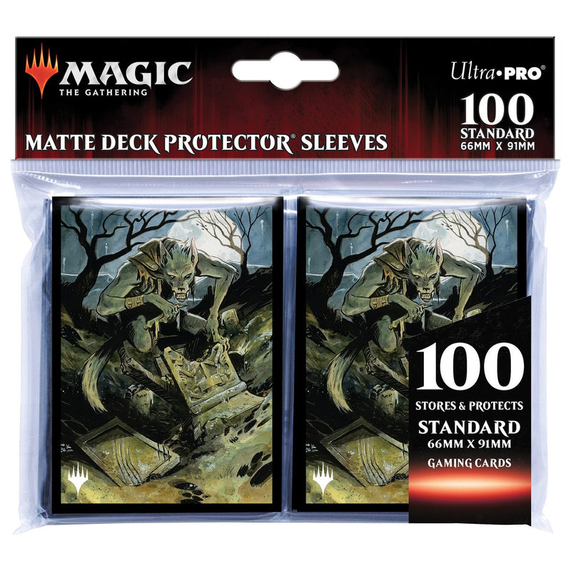 Ultra Pro Matte Deck Protector Sleeves - Graveyard Glutton (100)