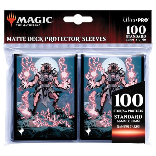 Ultra Pro Matte Deck Protector Sleeves - Storm-Charged Slasher (100)
