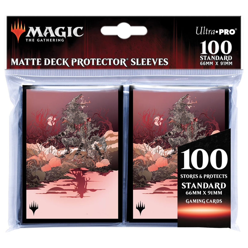 Ultra Pro Matte Deck Protector Sleeves - Arlinn, the Moon's Fury (100)