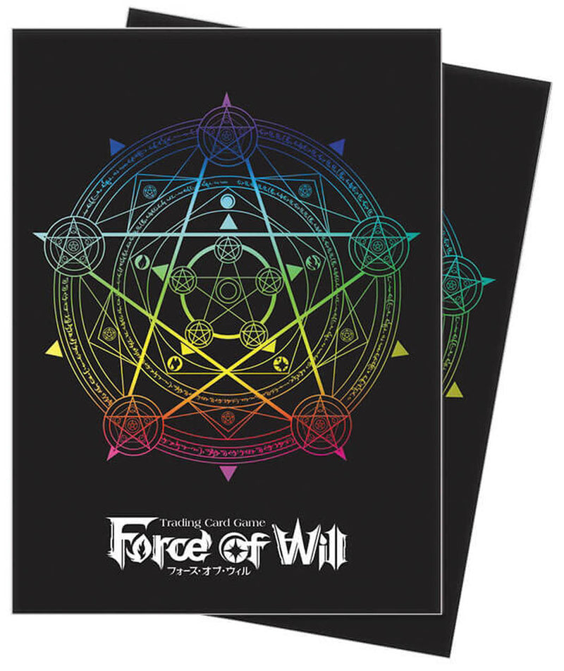 Ultra Pro Deck Sleeves -  Force Of Will: Magic Circle (65)