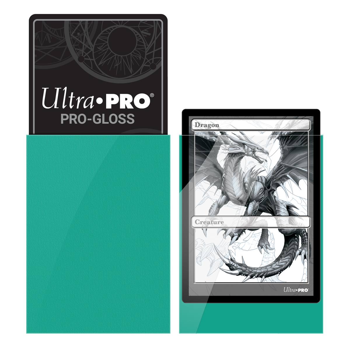 Ultra PRO: Standard 50ct Sleeves - PRO-Gloss (Aqua)