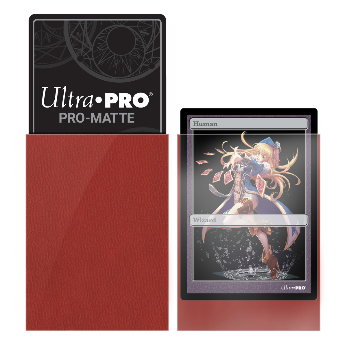 Ultra PRO: Small 60ct Sleeves - PRO-Matte (Red)