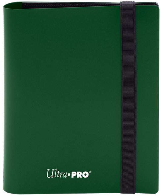 Ultra PRO: 2-Pocket PRO-Binder - Eclipse (Forest Green)