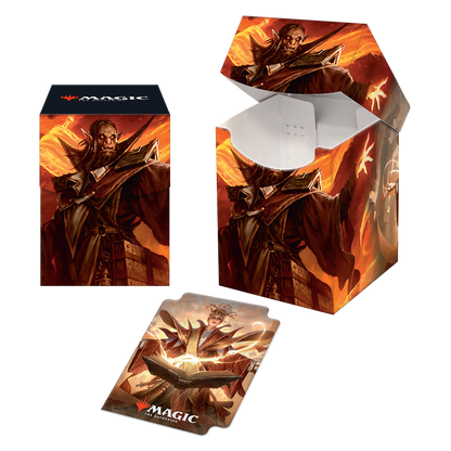 Ultra PRO: 100+ Deck Box - Strixhaven (Plargg, Dean of Chaos & Augusta, Dean of Order)