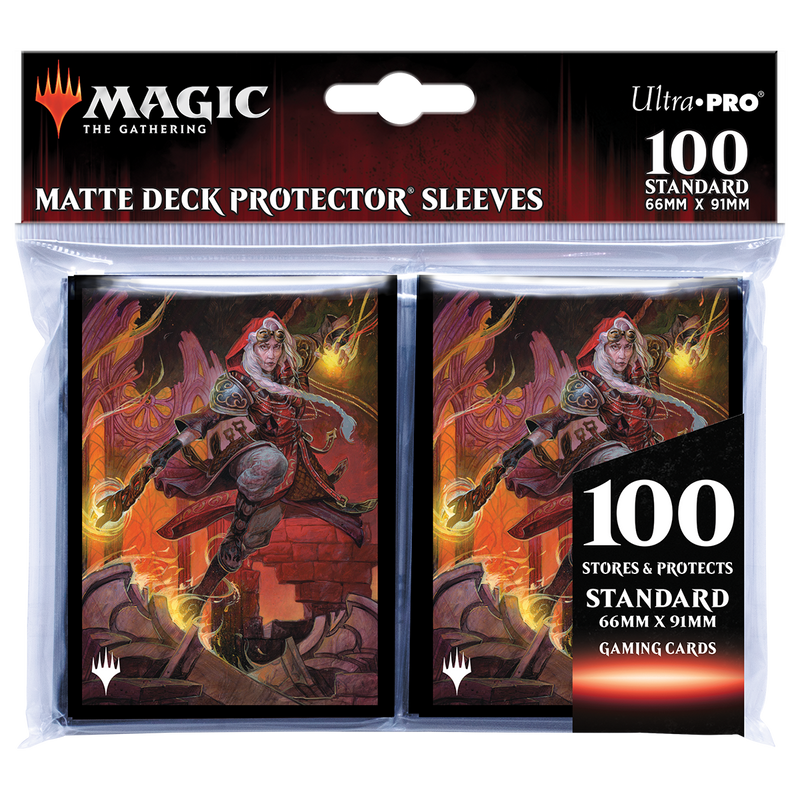 Ultra PRO: Standard 100ct Sleeves - Dominaria United (Jaya, Fiery Negotiator)