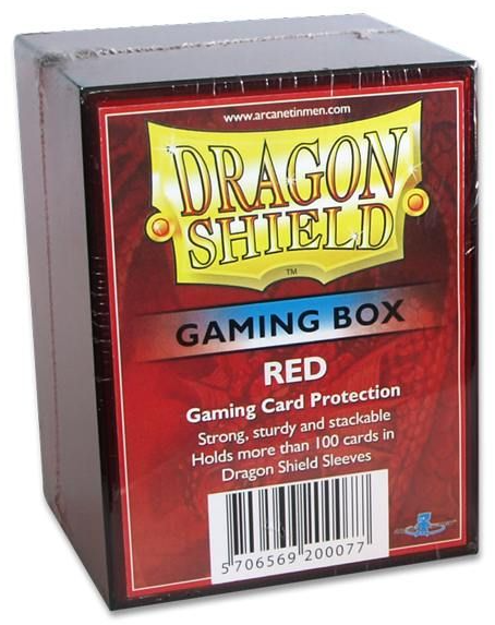 Dragon Shield: Strongbox - Red (Gaming Box)