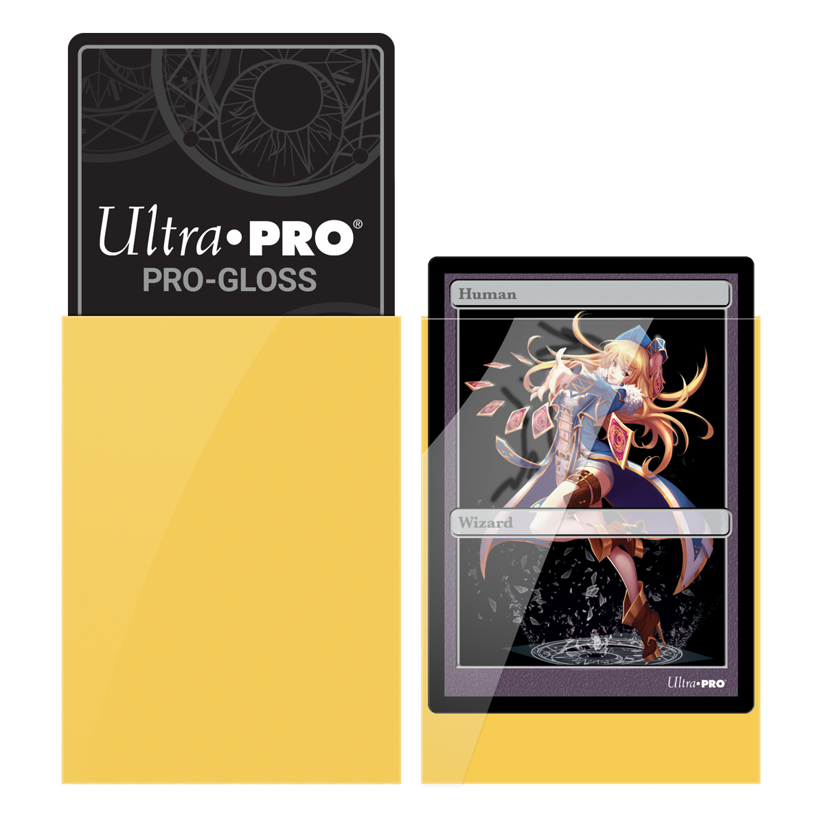Ultra PRO: Small 60ct Sleeves - PRO-Gloss (Yellow)