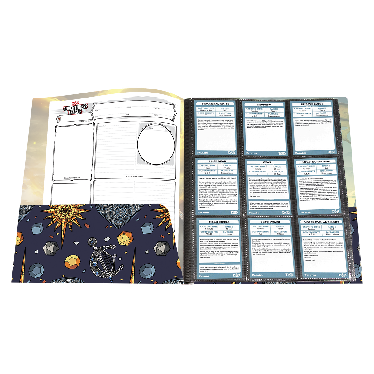 Ultra PRO: Character Folio with Stickers - Honor Among Thieves (Rege-Jean Page)