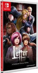 Letter: A Horror Visual Novel - Nintendo Switch