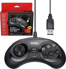 Retro-Bit Sega 8-Button Arcade Pad USB Controller - Nintendo Switch