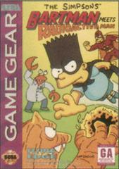 The Simpsons Bartman Meets Radioactive Man - Sega Game Gear
