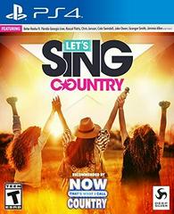 Letâ€™s Sing: Country - Playstation 4