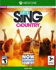 Let's Sing: Country - Xbox One