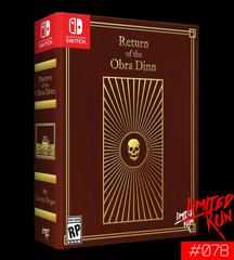 Return of the Obra Dinn [Collector's Edition] - Nintendo Switch