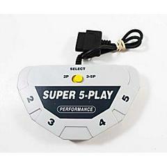 Super 5-Play Performance Multitap - Super Nintendo