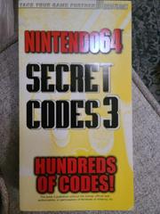 Nintendo64 Secret Codes 3 - Strategy Guide