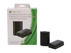 Rechargeable Battery 2-Pack [Black] - Xbox 360