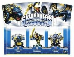 Skylanders: Spyro's Adventure Triple Pack [Legendary Bash, Legendary Chop Chop, Legendary Spyro] - Skylanders