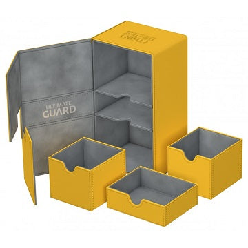 Ultimate Guard Twin Flip N Tray Deck Box - Amber (200+)