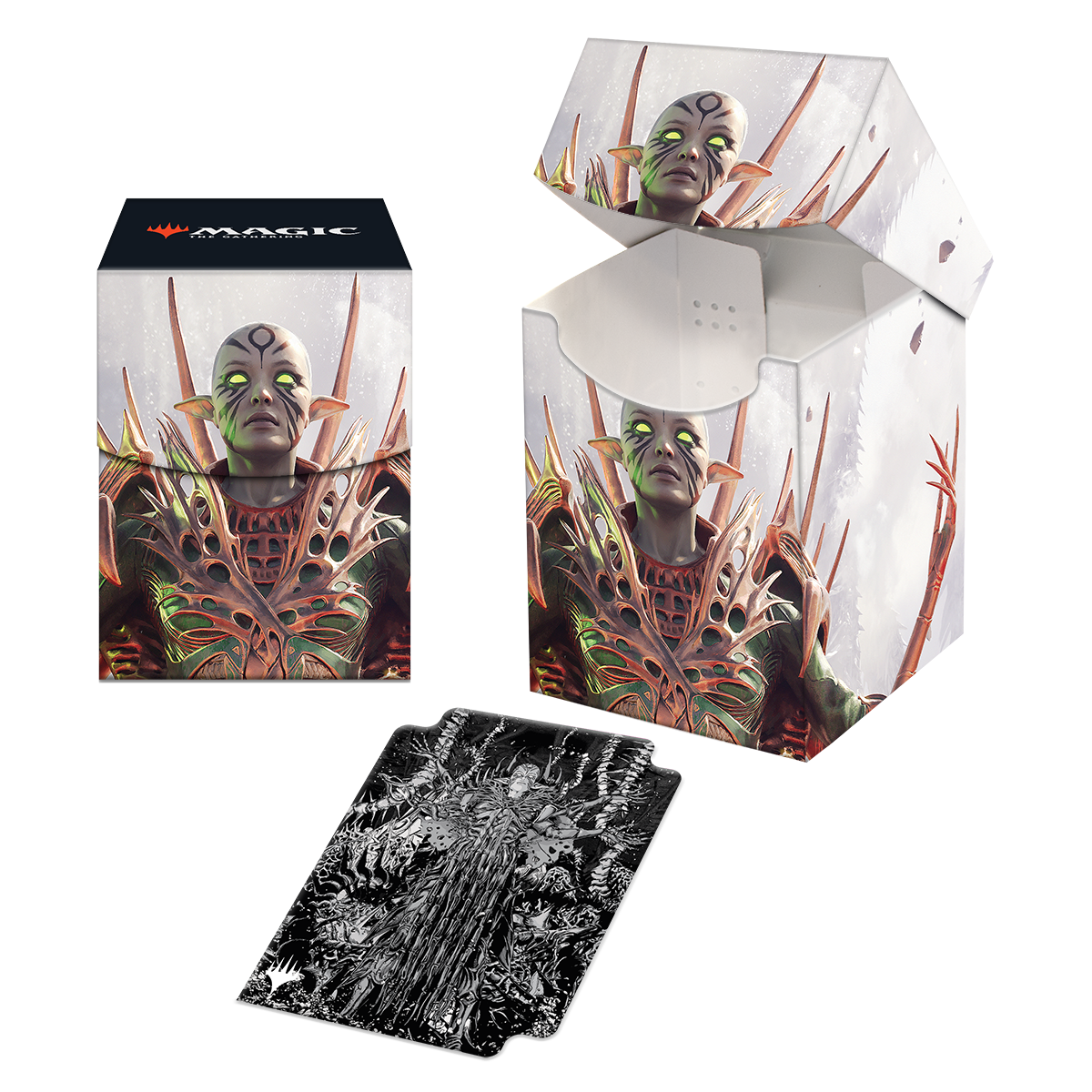 Ultra PRO: 100+ Deck Box - Phyrexia All Will Be One (Nissa, Ascended Animist)