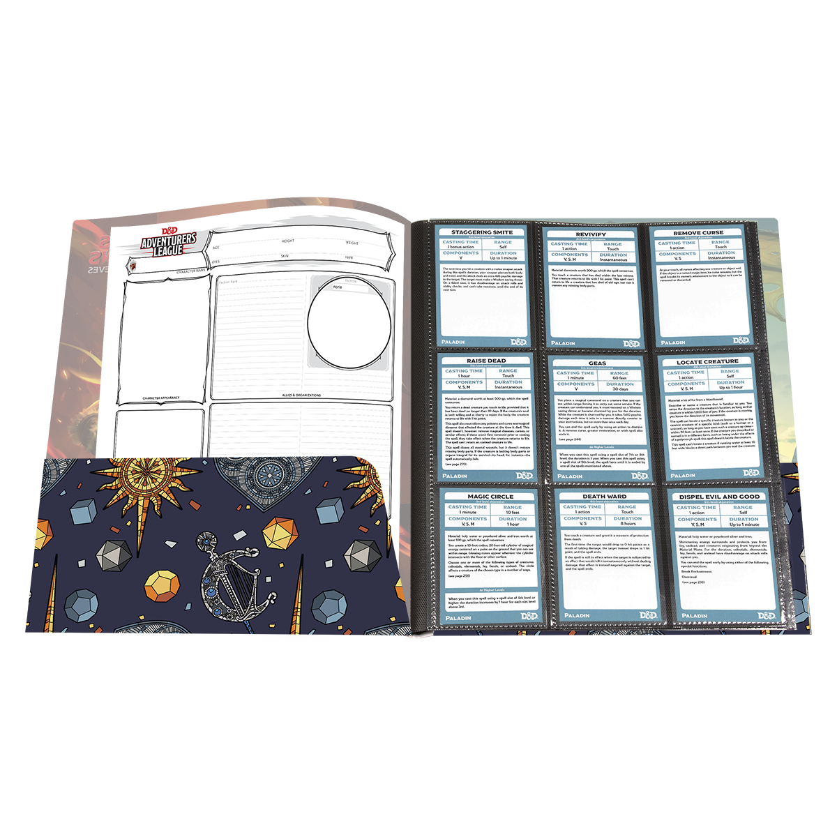 Ultra PRO: Character Folio with Stickers - Honor Among Thieves (Michelle Rodriguez)