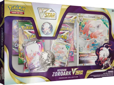 Pokemon Hisuian Zoroark VStar Premium Collection