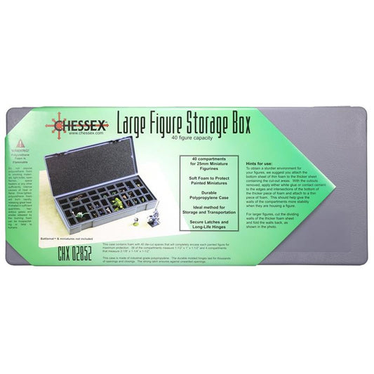 Chessex Large Figure Storage Box (40)