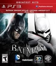 Batman: Arkham Asylum and Batman: Arkham City Dual Pack - Playstation 3
