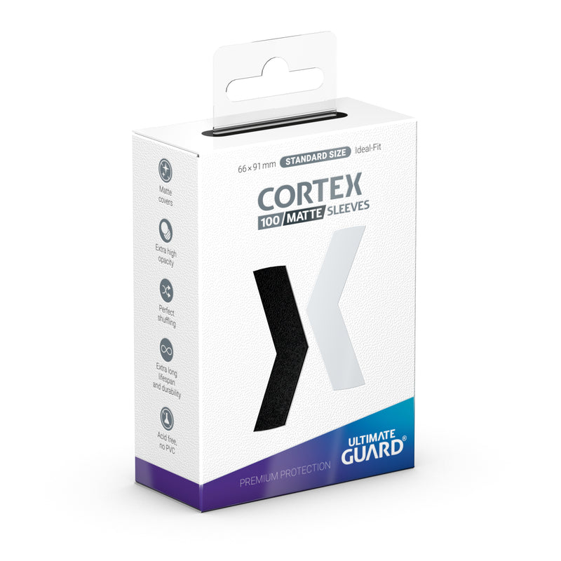 Ultimate Guard Cortex Sleeves - Matte Black (100)