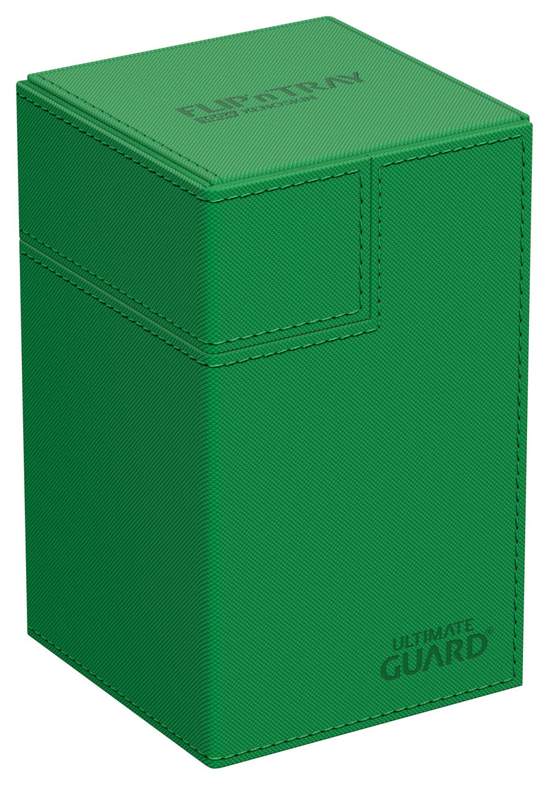 Ultimate Guard Flip'n'Tray Deck Box - Xenoskin: Green (100+)