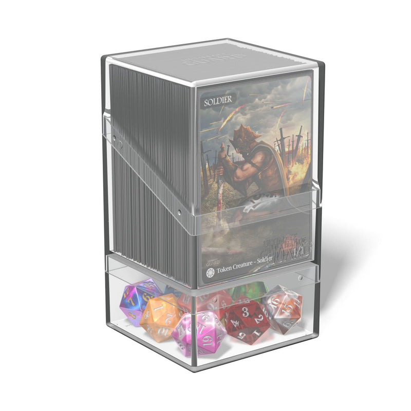 Ultimate Guard Boulder'n'Tray Deck Box - Clear(100+)