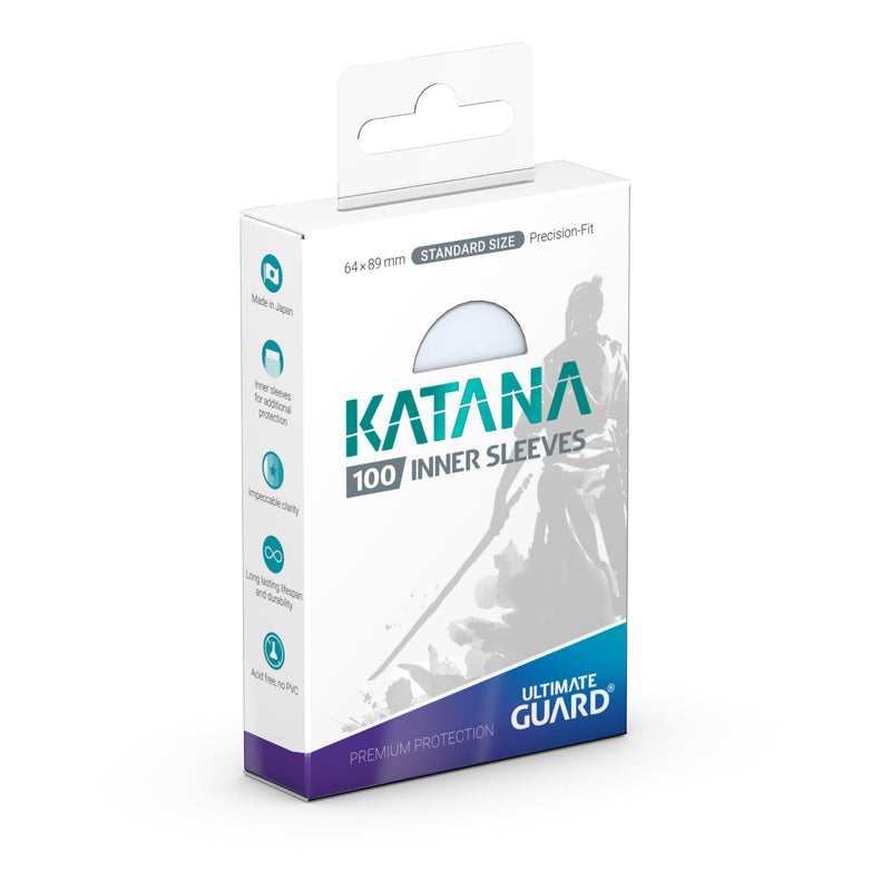 Ultimate Guard Katana Inner Sleeves - Clear (100)