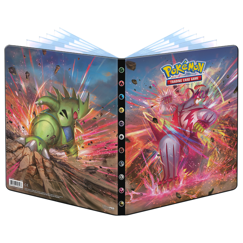 Ultra PRO: 9-Pocket Portfolio - Sword & Shield (Tyranitar & Single Strike Urishu)